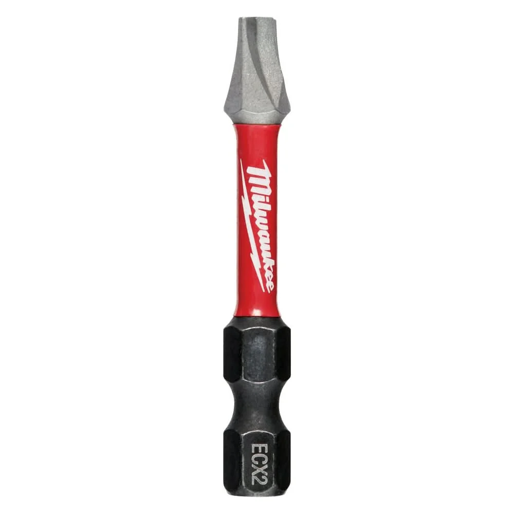 Milwaukee 48-32-4145 SHOCKWAVE 2-Inch Impact ECX #2 Power Bits, 25-Pack - Image 1