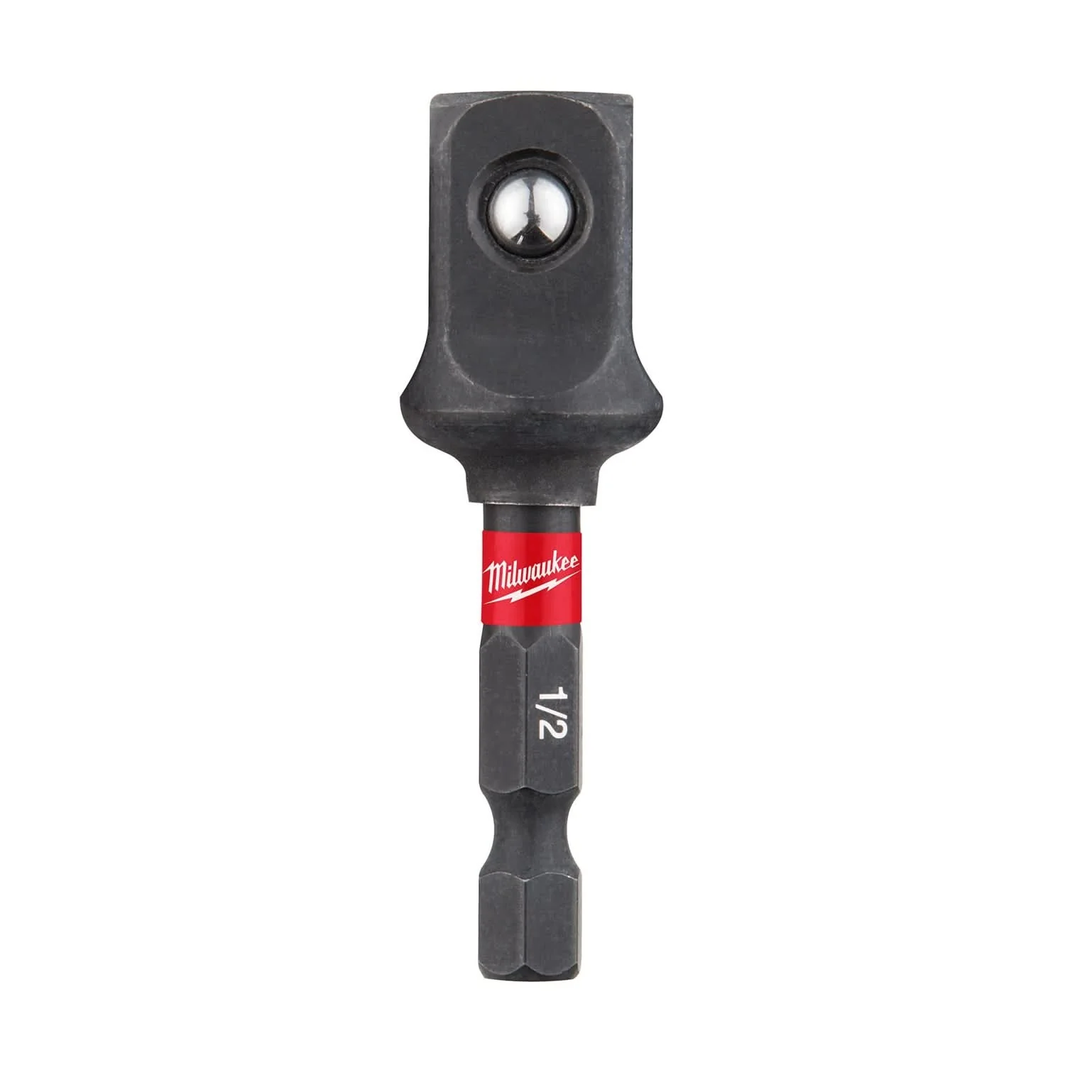 Milwaukee 48-32-5034 SHOCKWAVE 1/4" Hex to 1/2" Square Socket Adapter - Image 1