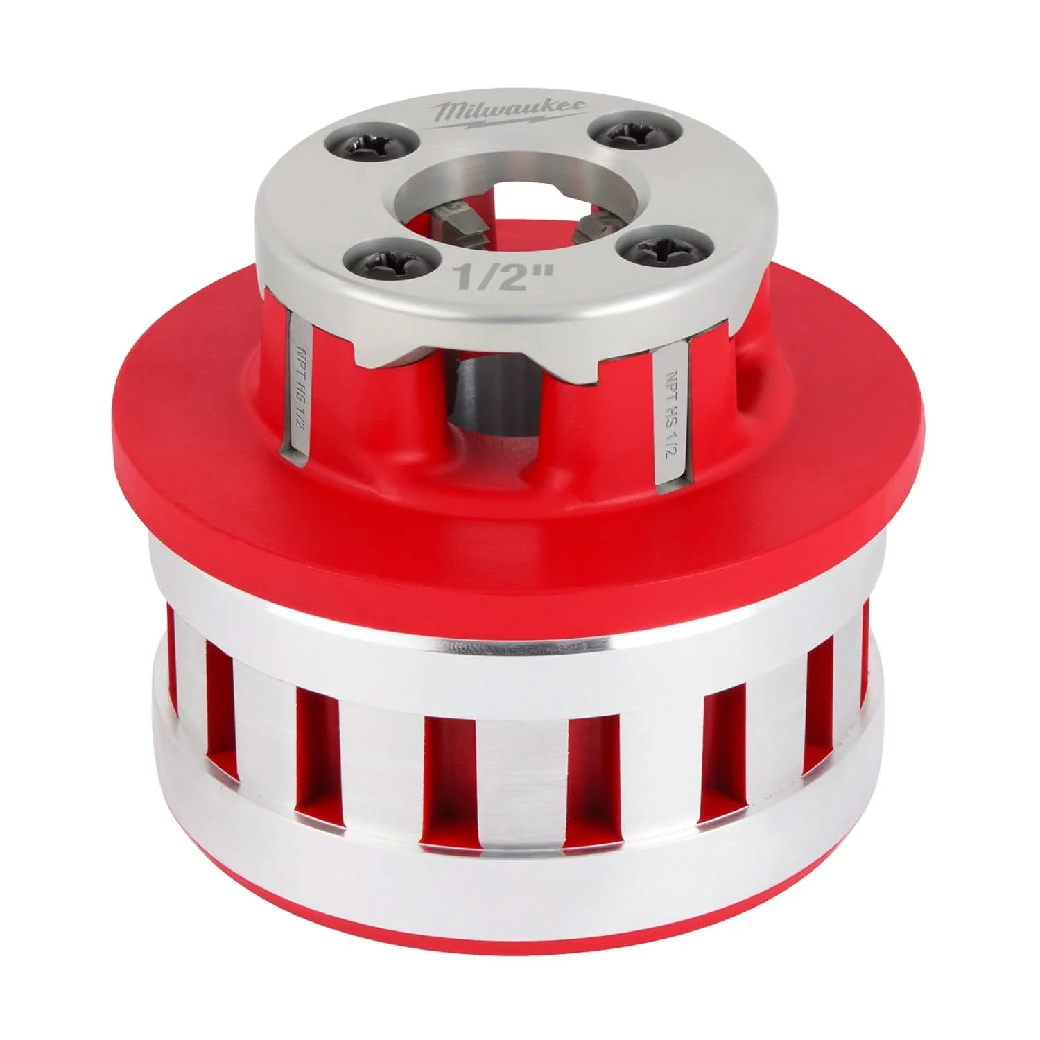 Milwaukee 48-36-1007 1/2″ High Speed NPT Forged Aluminum Die Head