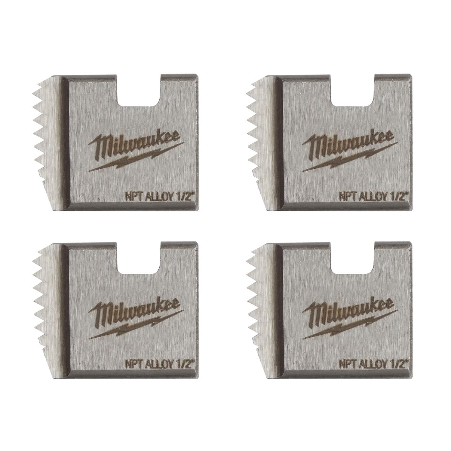 Milwaukee 48-36-1101 1/2" ALLOY NPT Portable Pipe Dies - Image 1