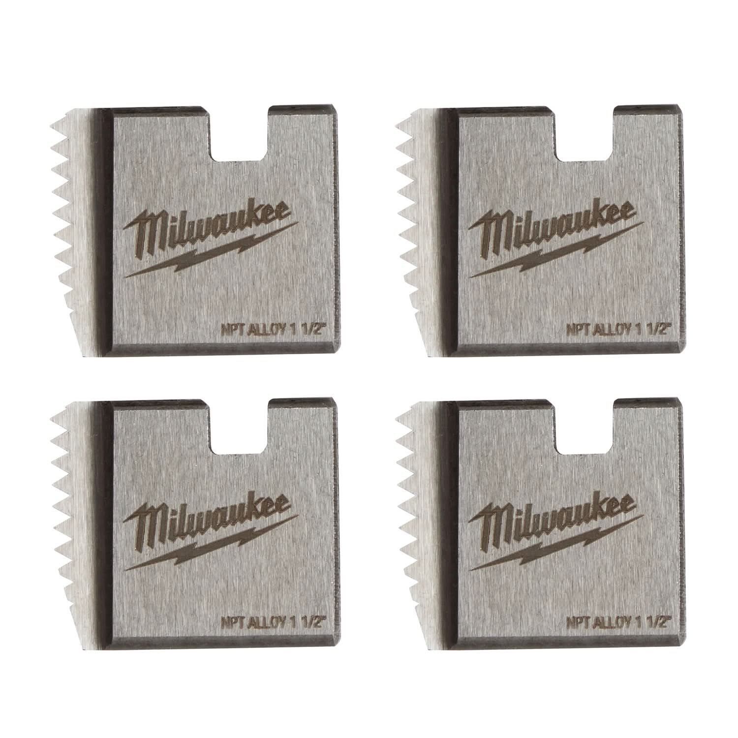 Milwaukee 48-36-1105 1-1/2″ ALLOY NPT Portable Pipe Dies