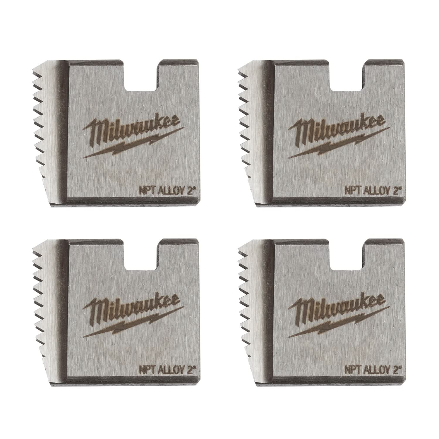 Milwaukee 48-36-1106 2" ALLOY NPT Portable Pipe Dies - Image 1