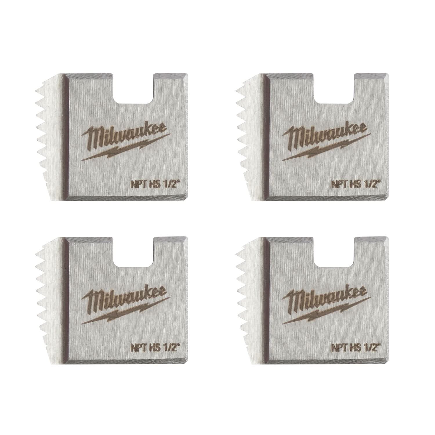 Milwaukee 48-36-1107 1/2" High Speed NPT Portable Pipe Dies - Image 1