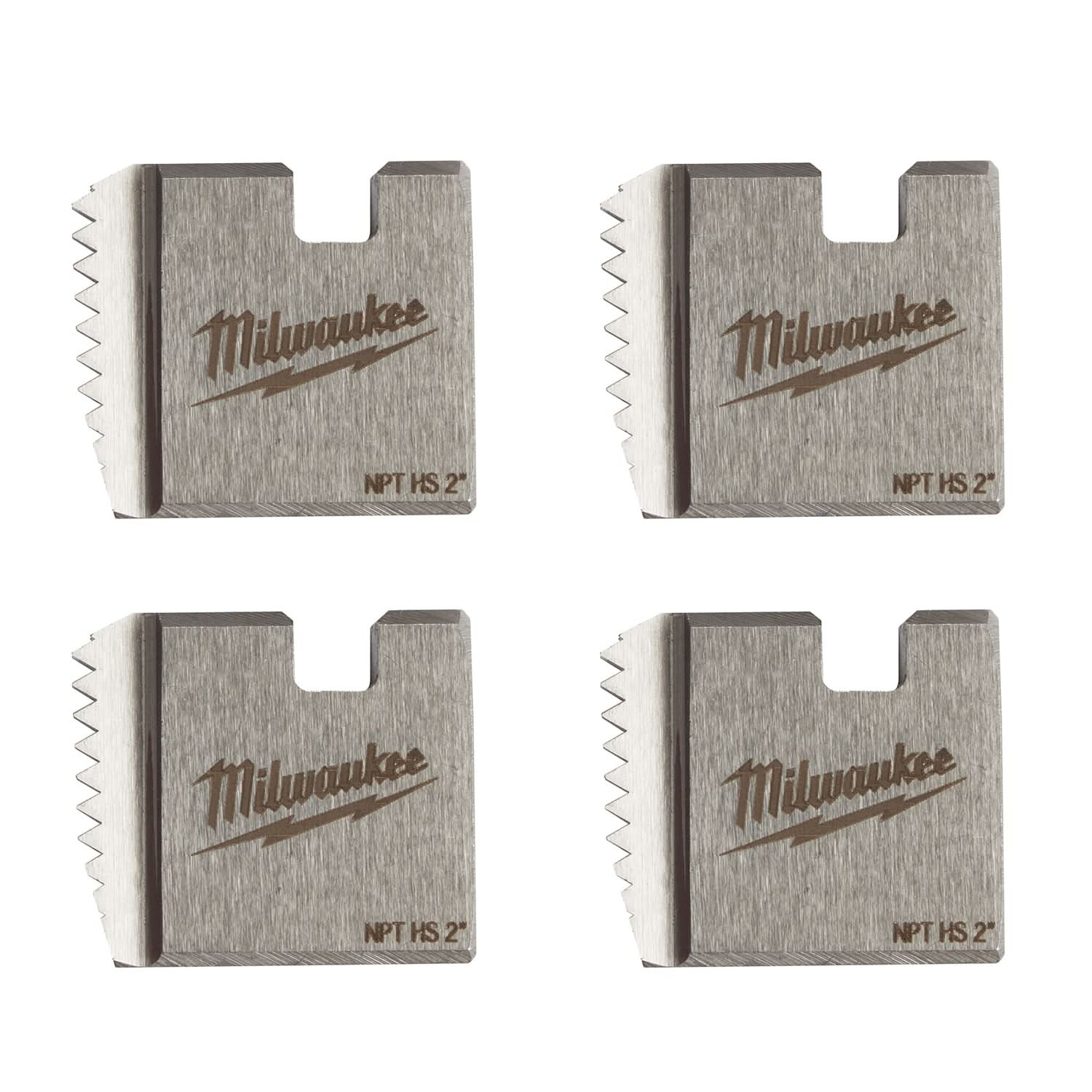 Milwaukee 48-36-1112 2" High Speed NPT Portable Pipe Dies - Image 1