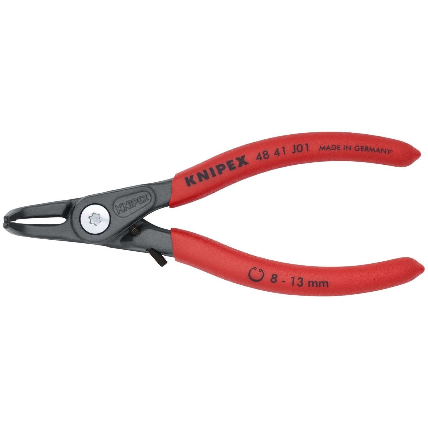Knipex 48 41 J01 Internal 90&deg; Angled Precision Snap Ring Pliers-Limiter - Image 1