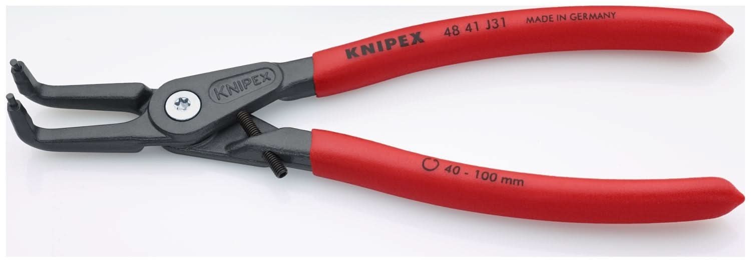 Knipex 48 41 J31 Internal 90&deg; Angled Precision Snap Ring Pliers-Limiter - Image 3