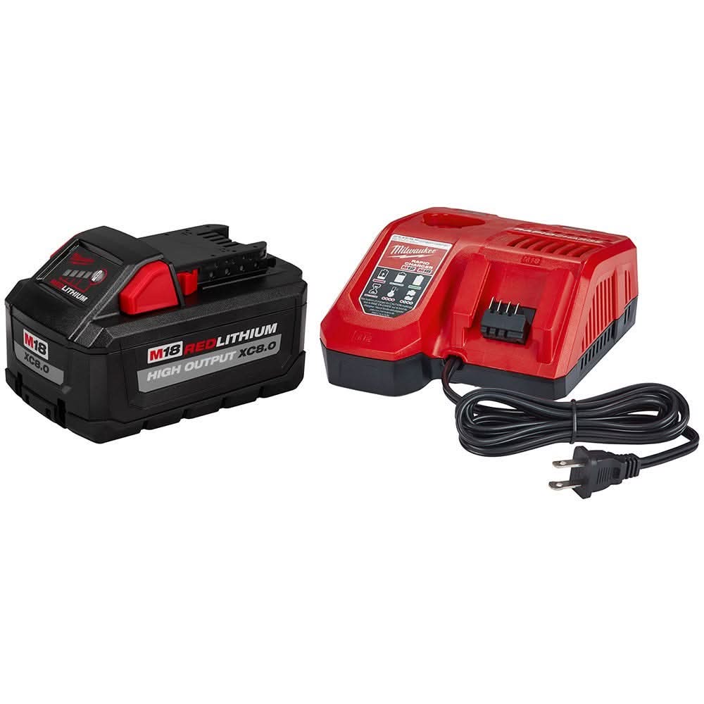 Milwaukee M18 Redlithium Battery and Charger Starter Kit - Image 3