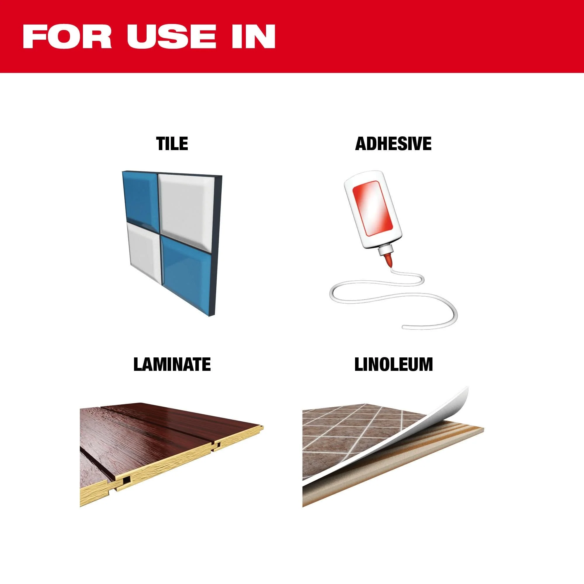 Milwaukee 48-62-1914 SDS PLUS SLEDGE Floor Scraper Replacement Kit - Image 3