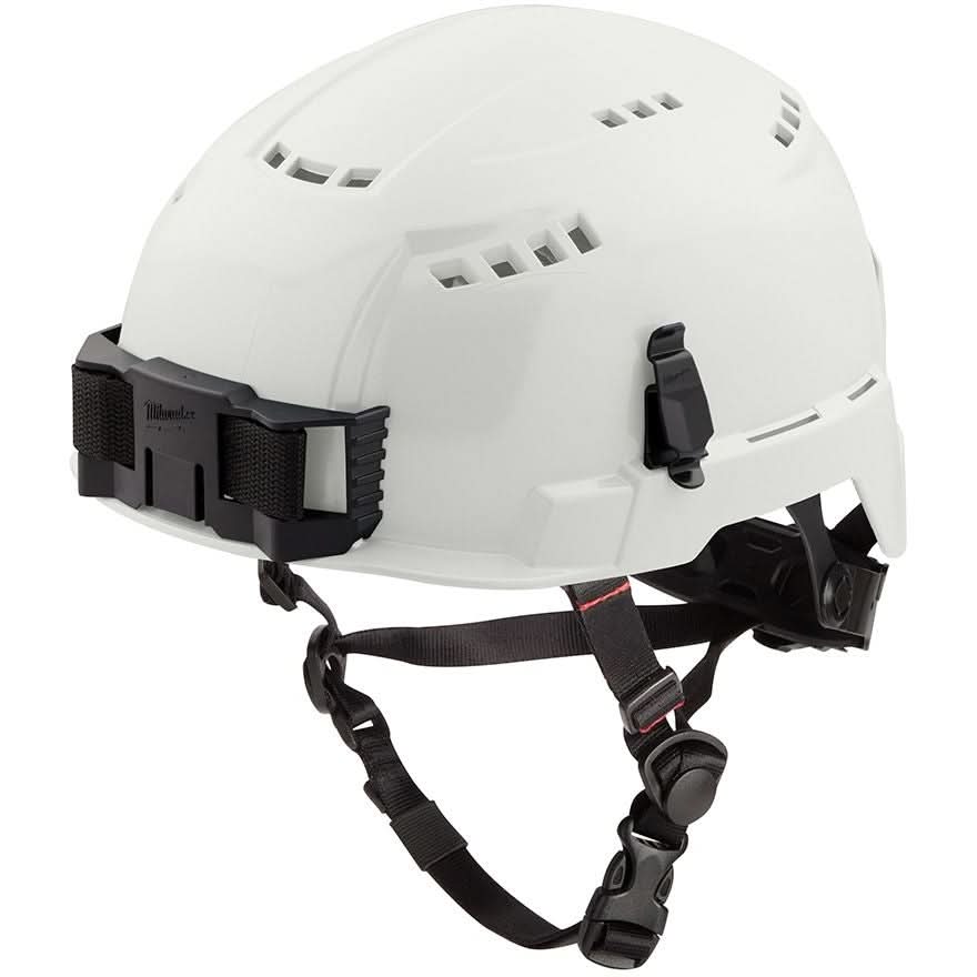 Milwaukee 48-73-1300 White Vented Safety Helmet – Type 2, Class C