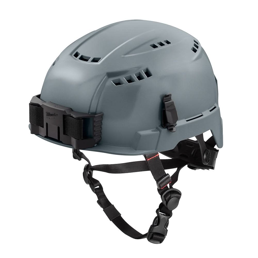 Milwaukee 48-73-1334 Gray Vented Helmet with BOLT - Class C - Image 2