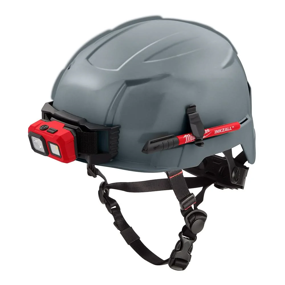 Milwaukee 48-73-1335 Gray Helmet with BOLT – Class E