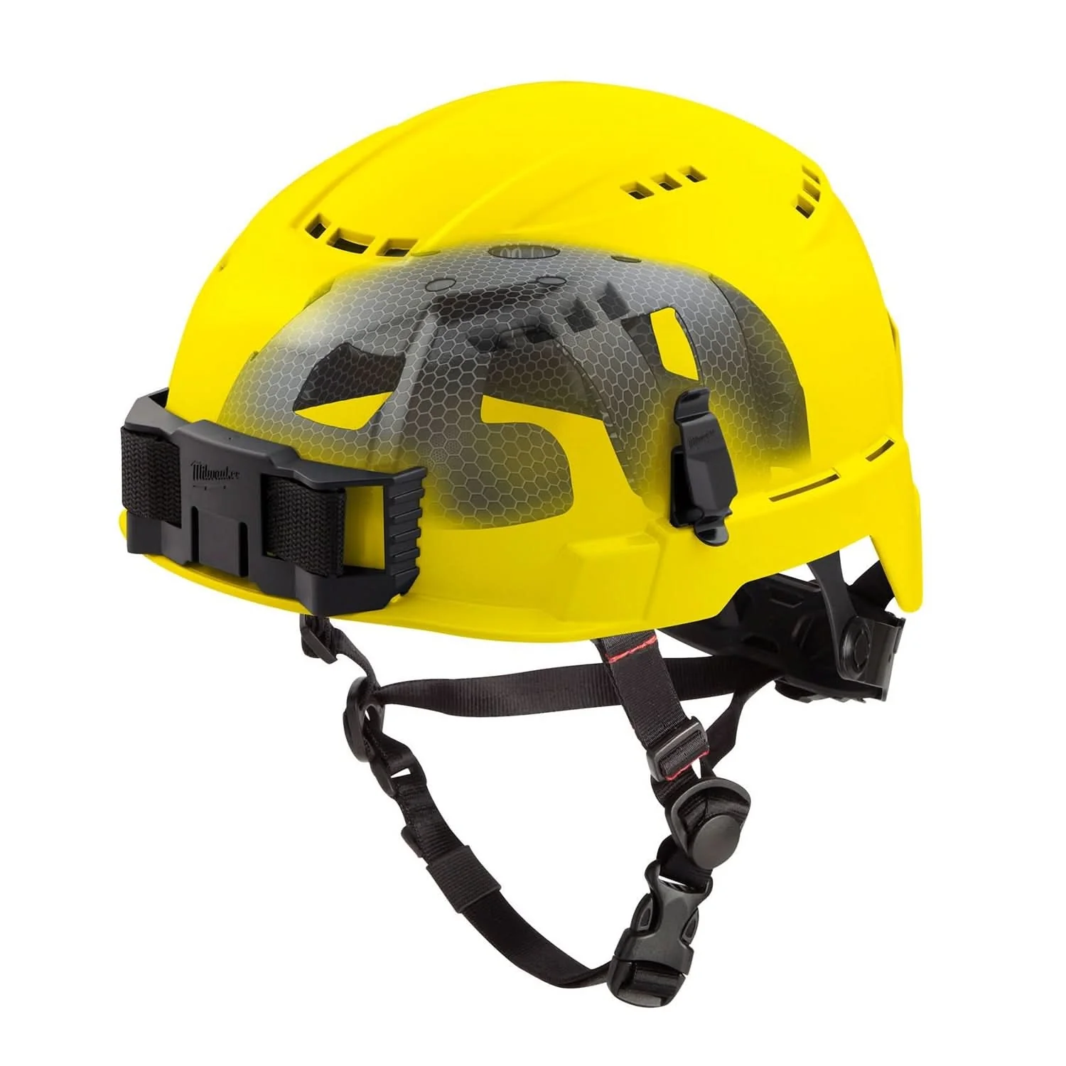 Milwaukee 48-73-1352 BOLT Yellow Vented Safety Helmet with IMPACT ARMOR Liner (USA) – Type 2, Class C