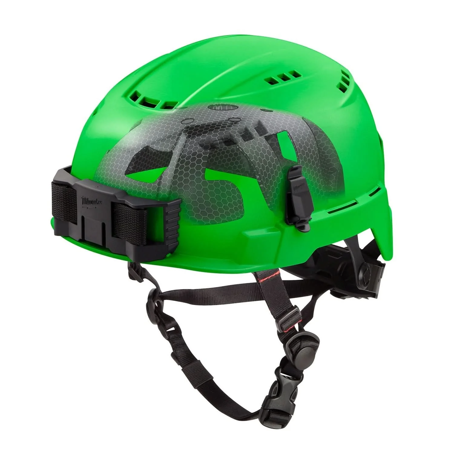 Milwaukee 48-73-1356 BOLT Green Vented Safety Helmet with IMPACT ARMOR Liner (USA) – Type 2, Class C