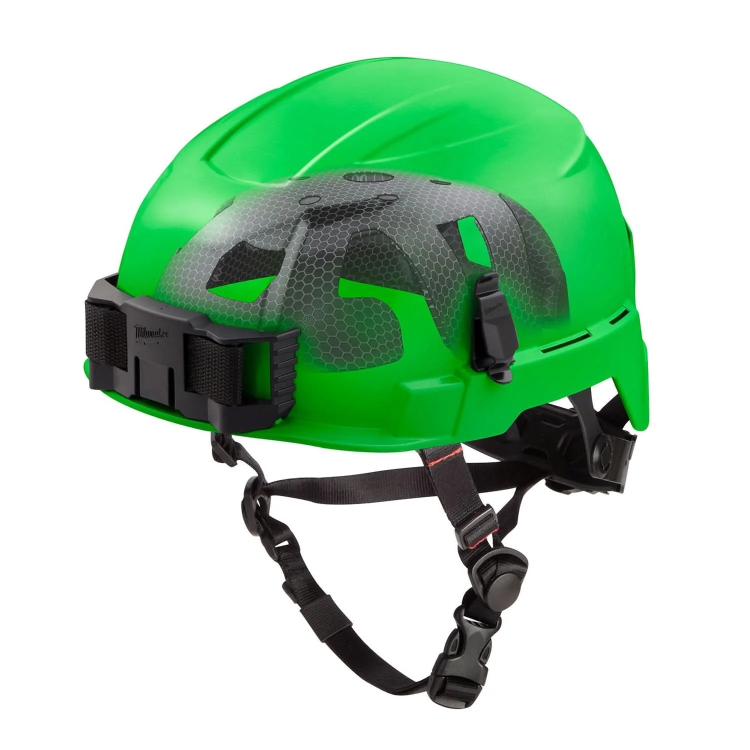 Milwaukee 48-73-1357 BOLT Green Safety Helmet with IMPACT ARMOR Liner (USA) – Type 2, Class E