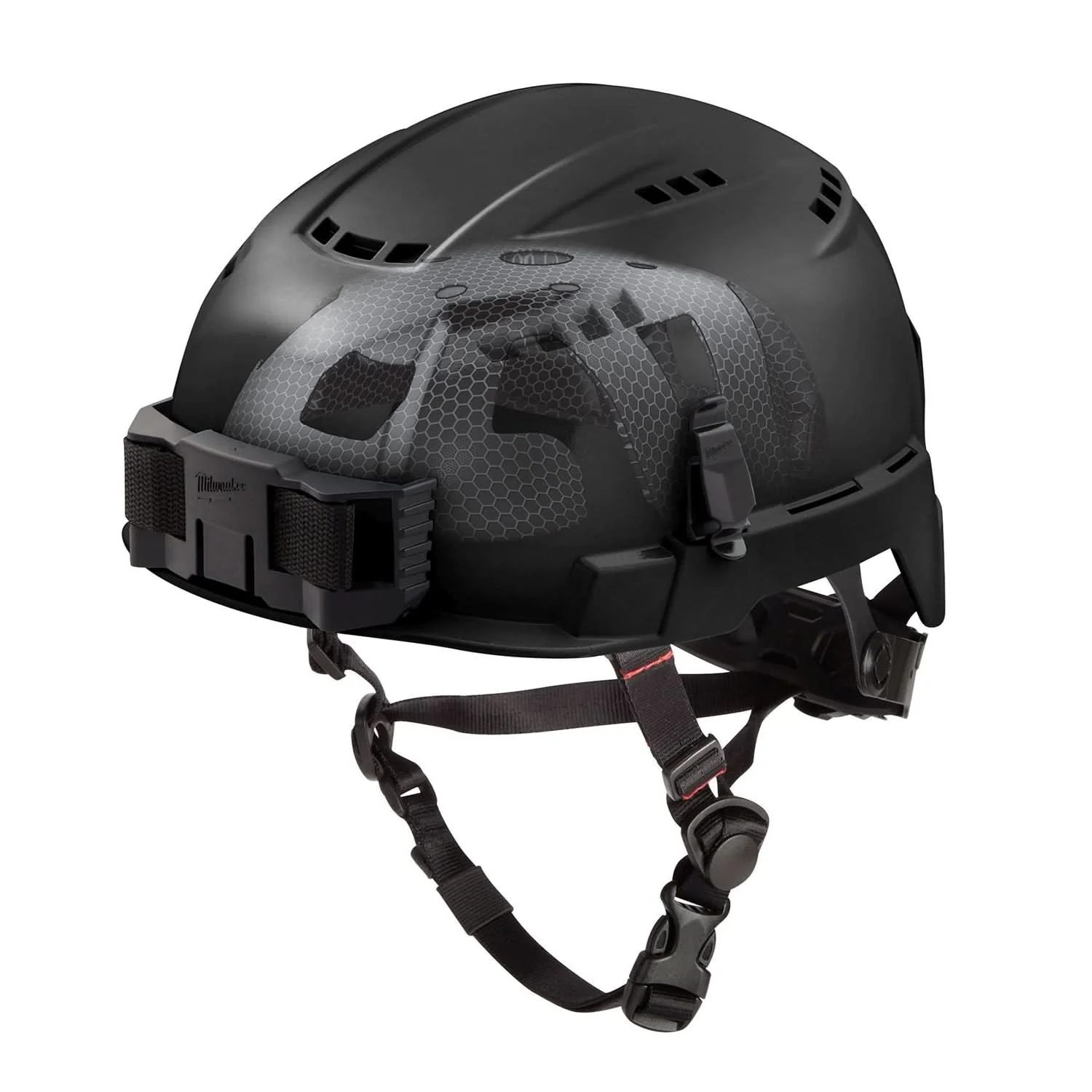 Milwaukee 48-73-1360 BOLT Black Vented Safety Helmet with IMPACT ARMOR Liner (USA) – Type 2, Class C