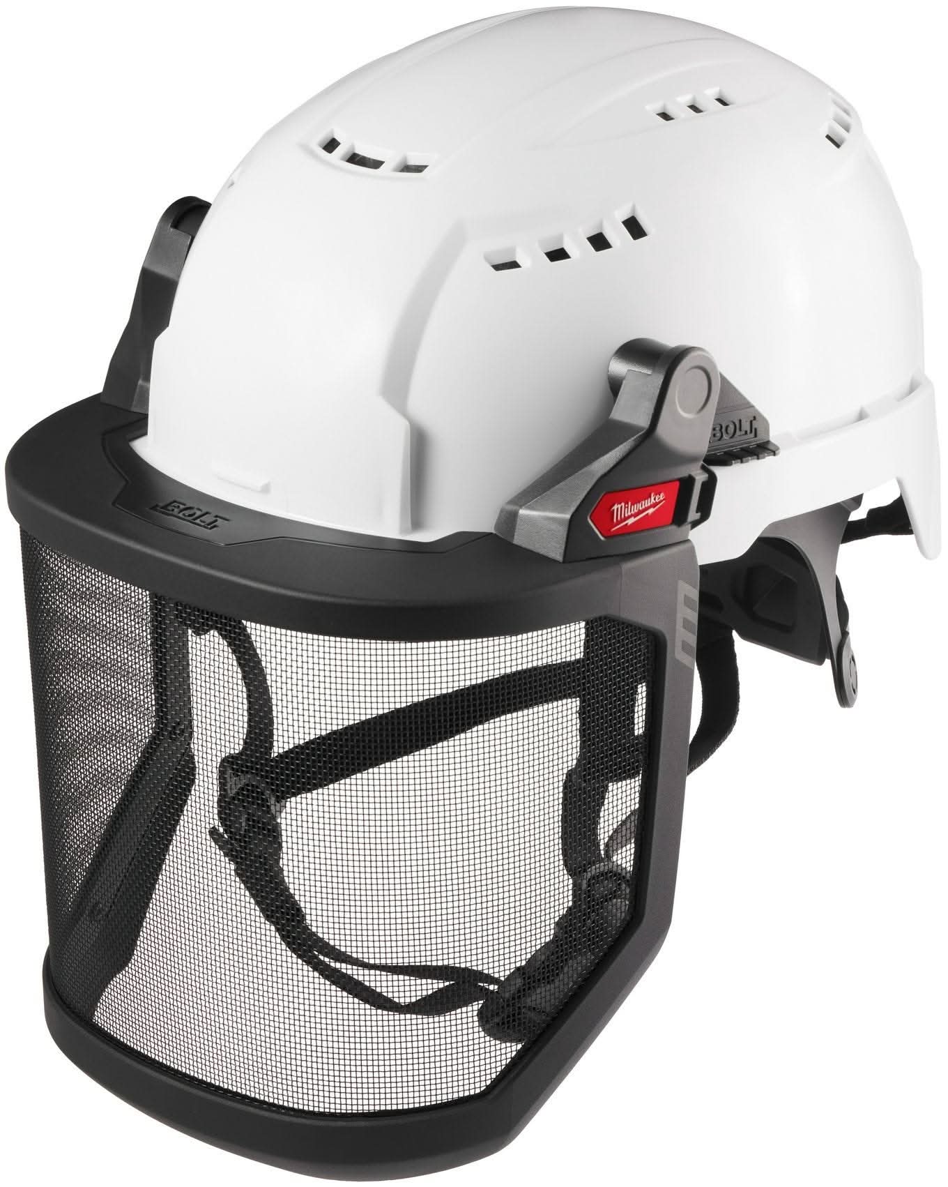 Milwaukee 48-73-1431 BOLT Full Face Shield - Metal Mesh (Compatible with Milwaukee Safety Helmet [No Brim]) - Image 2
