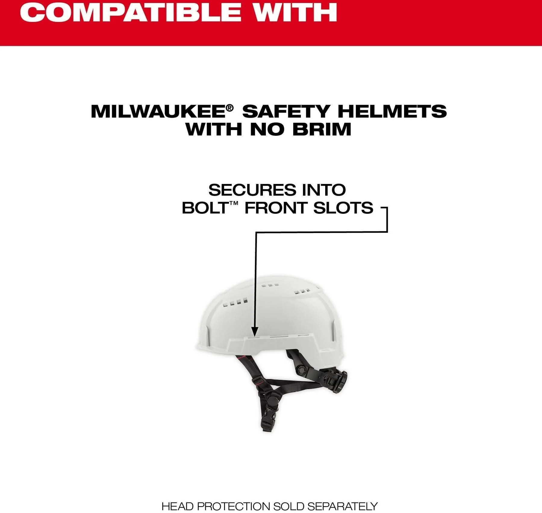 Milwaukee 48-73-1431 BOLT Full Face Shield - Metal Mesh (Compatible with Milwaukee Safety Helmet [No Brim]) - Image 3