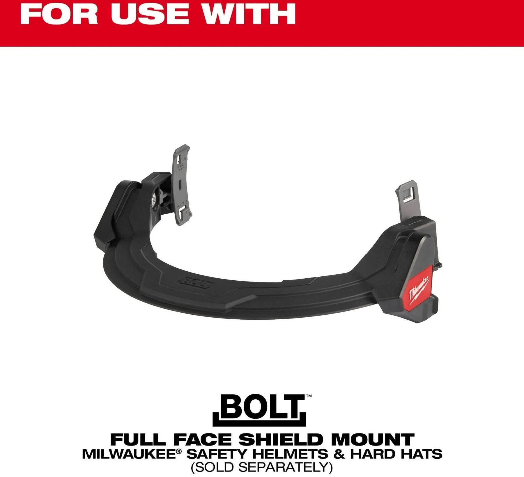 Milwaukee 48-73-1432 5pk Mesh Shield Replacement (Helmet & Hard Hat Mount) - Image 2
