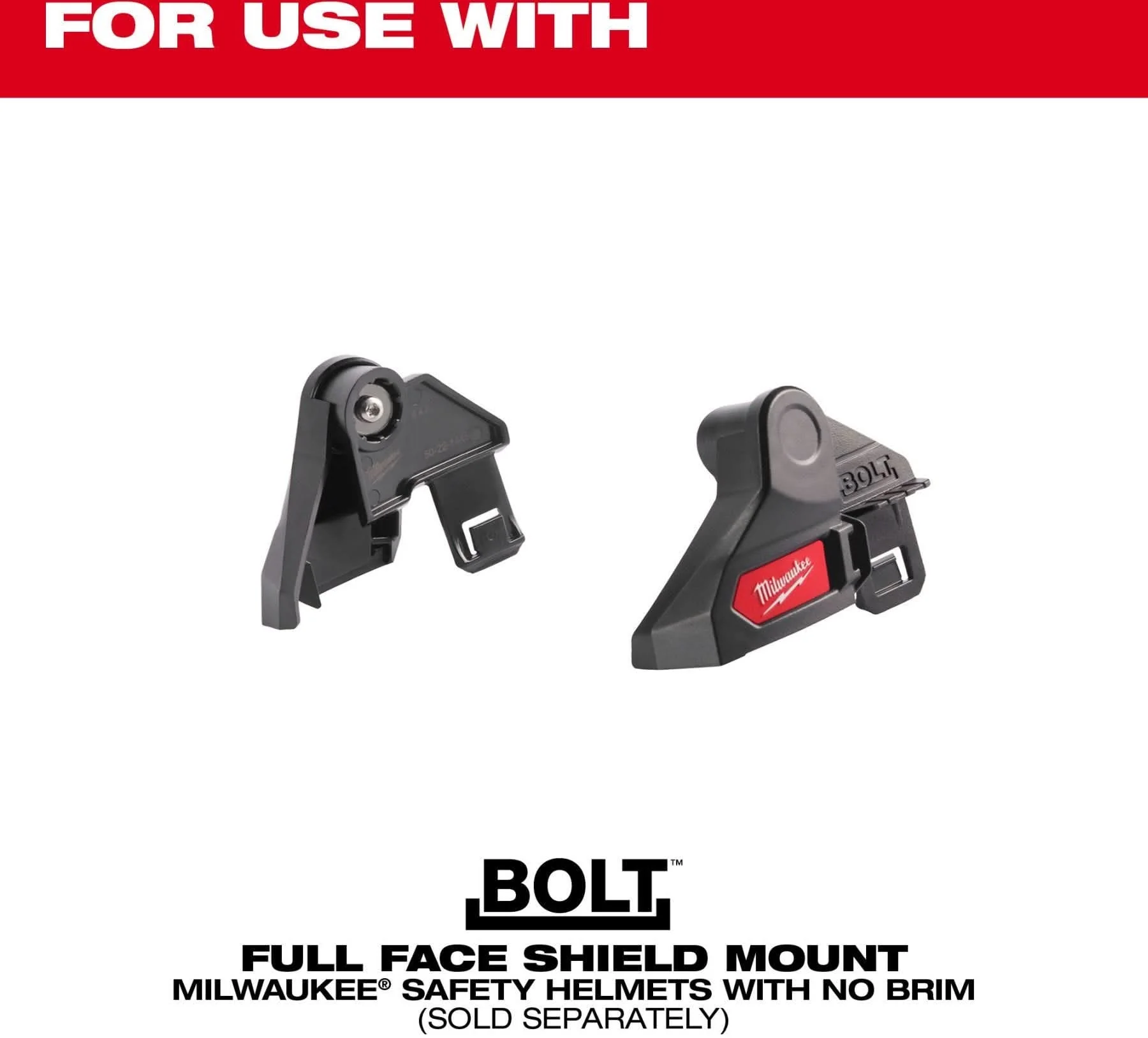 Milwaukee 48-73-1435 10pk Mesh Shield Replacement (No-brim Helmet Only Mount) - Image 2