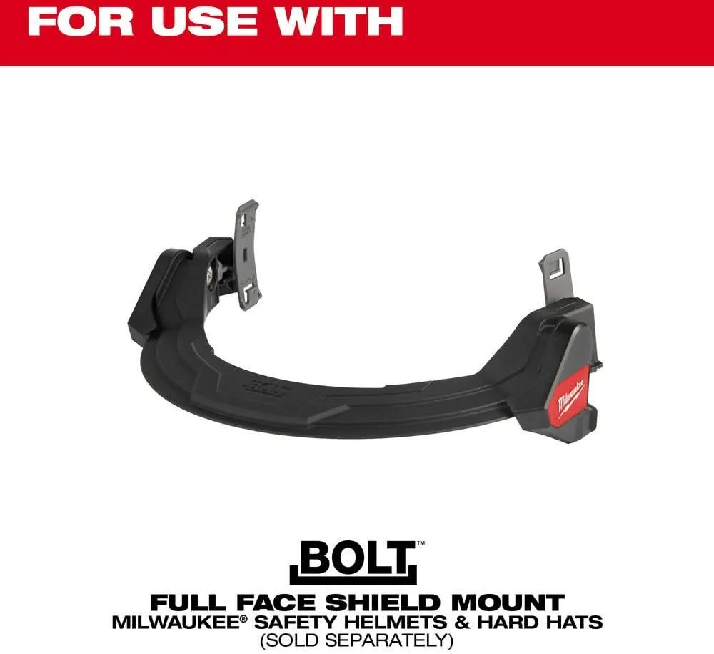 Milwaukee 48-73-1442 5pk Gray Face Shield Replacement Lenses (Helmet & Hard Hat Mount) - Image 2