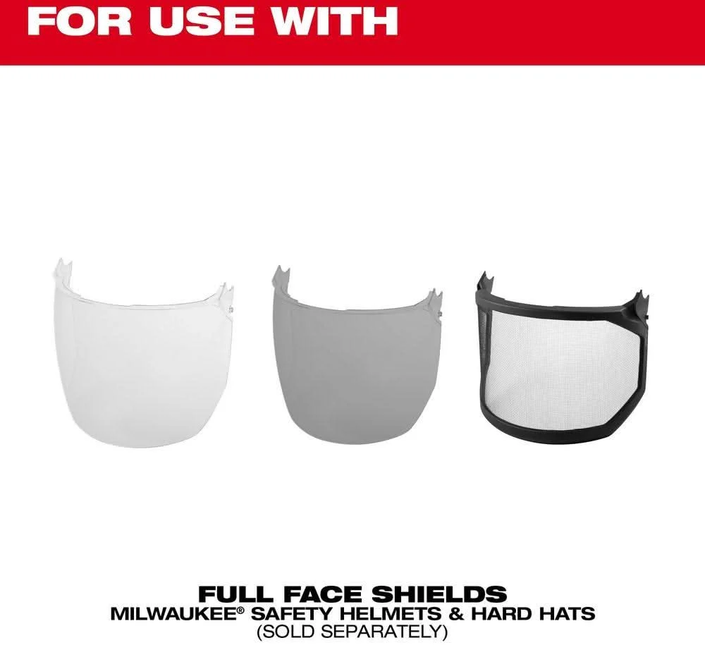 Milwaukee 48-73-1448 BOLT Full Face Shield Mount Replacement (Helmet & Hard Hat) - Image 2