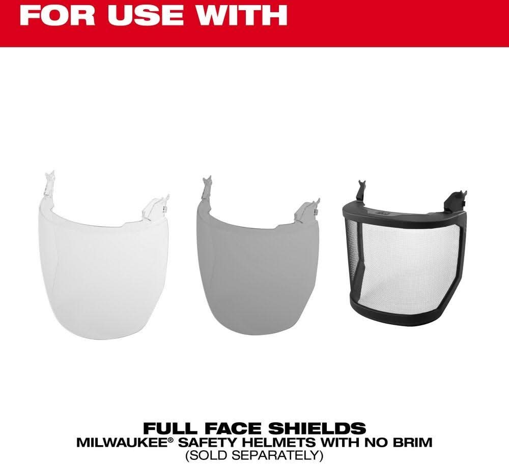 Milwaukee 48-73-1449 BOLT Full Face Shield Mount Replacement (No Brim Helmet Only) - Image 2