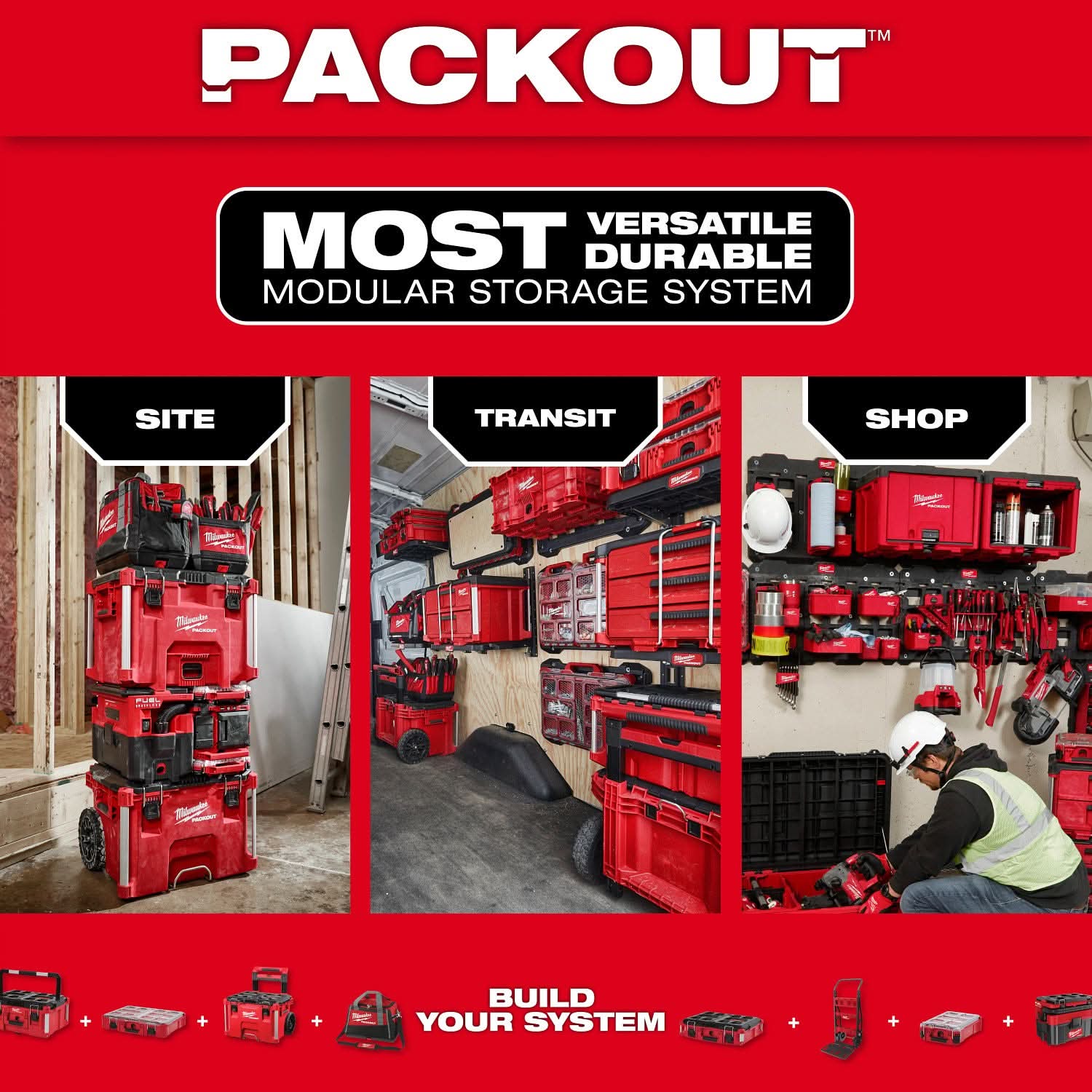 Milwaukee 48-73-6110 PACKOUT Kneeling Pad - Image 2