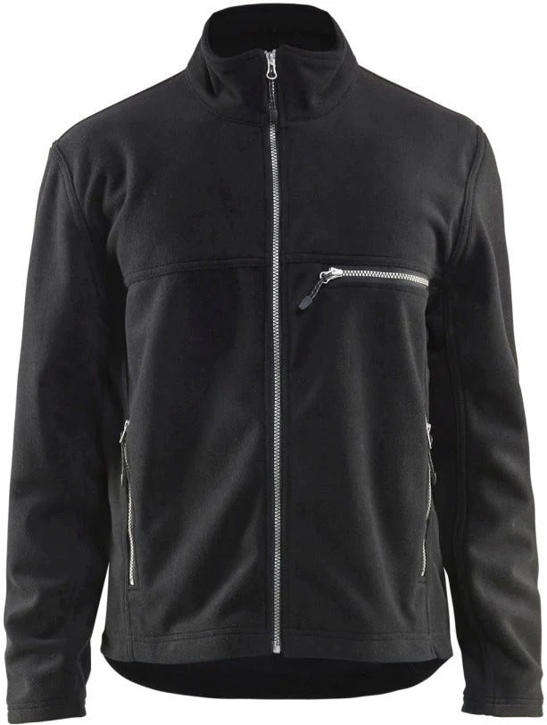 Blaklader 48562525 Two Fisted Storm Fleece Jacket, Black - Image 1