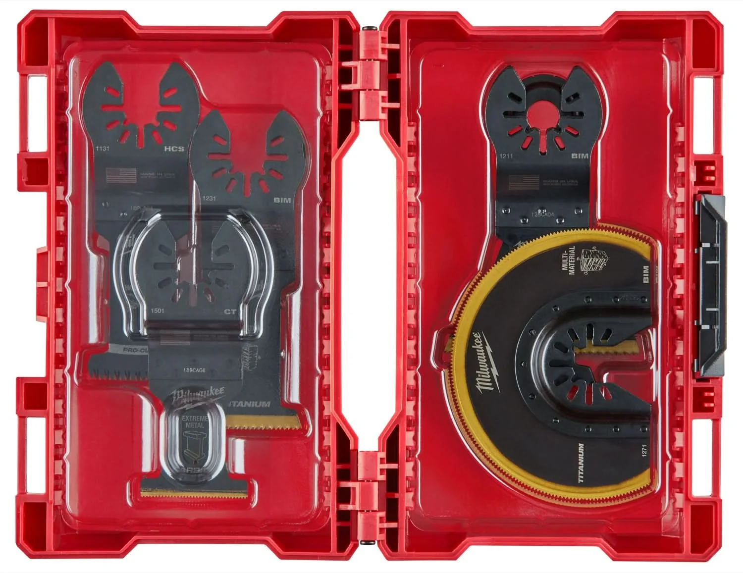 Milwaukee PROMO 49-10-9113 Open-Lok Multi-Tool Blade Kit, 9-Pieces (PROMO) - Image 2