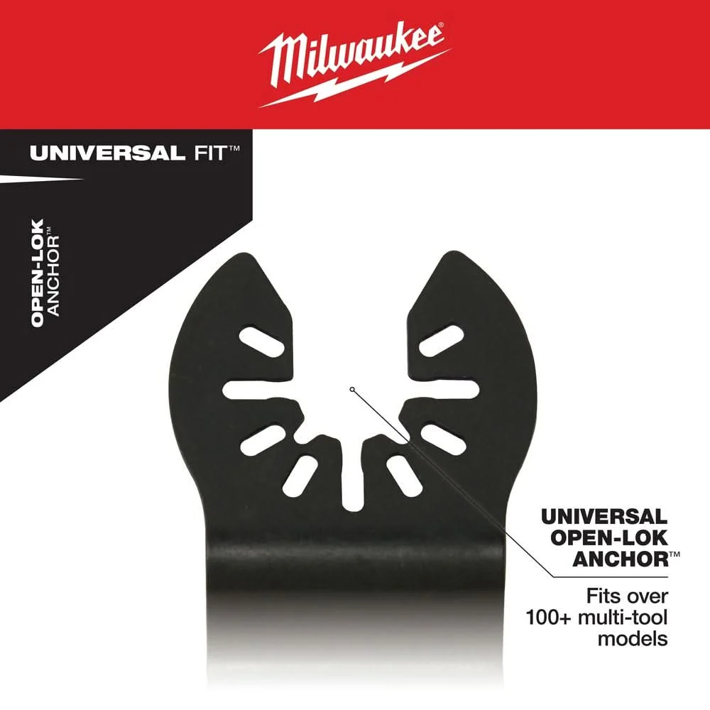 Milwaukee 49-10-9114 Universal Fit OPEN-LOK 15-Piece Oscillating Multi-Tool Blade Kit w/ Modular Case - Image 3