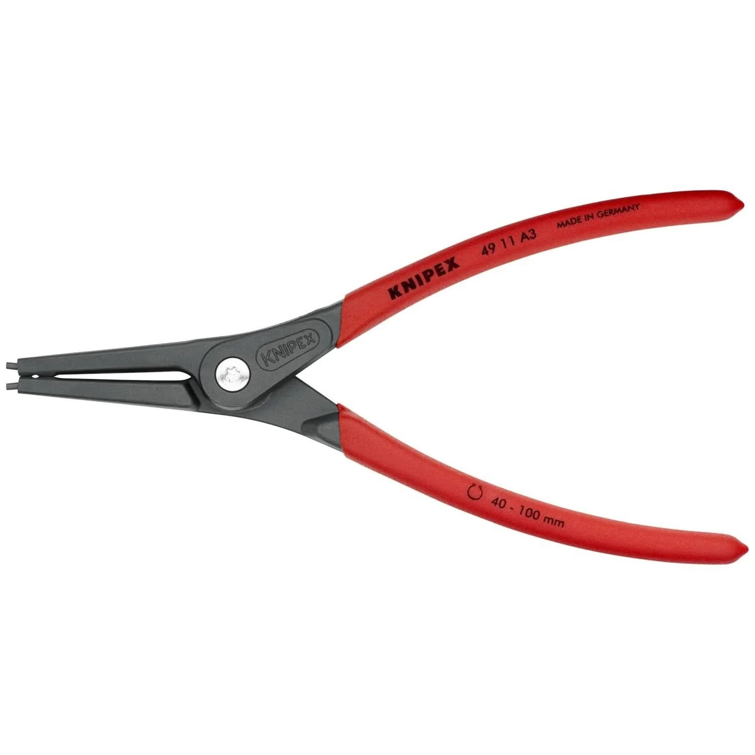 Knipex 49 11 A3 External Precision Snap Ring Pliers - Image 1