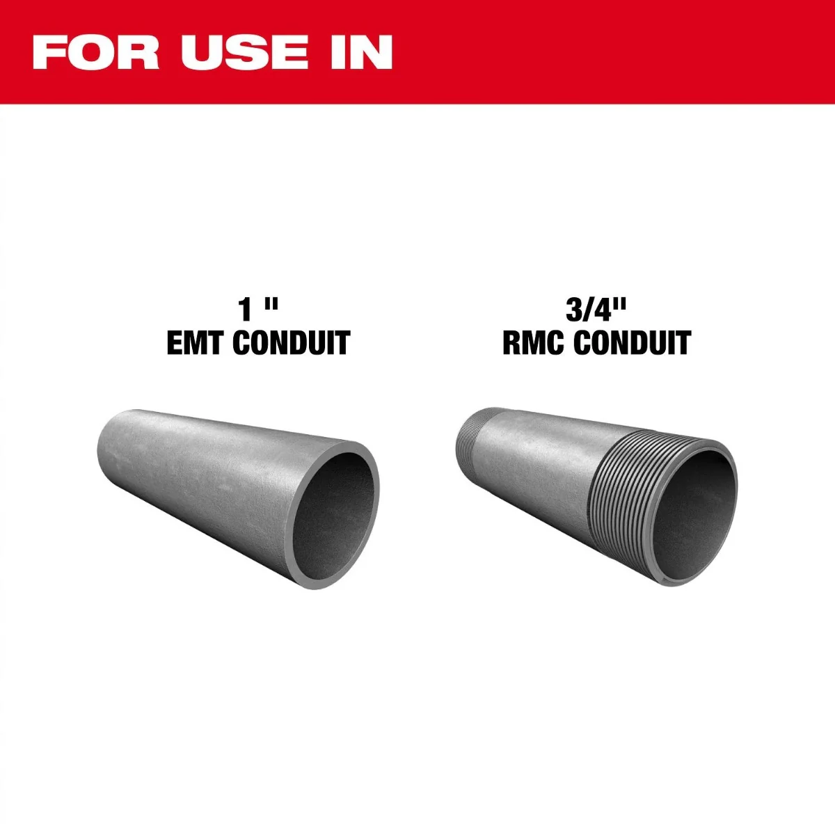 Milwaukee 49-16-0001 1-in. EMT / 3/4-in. RMC Conduit Bending Shoe - Image 3