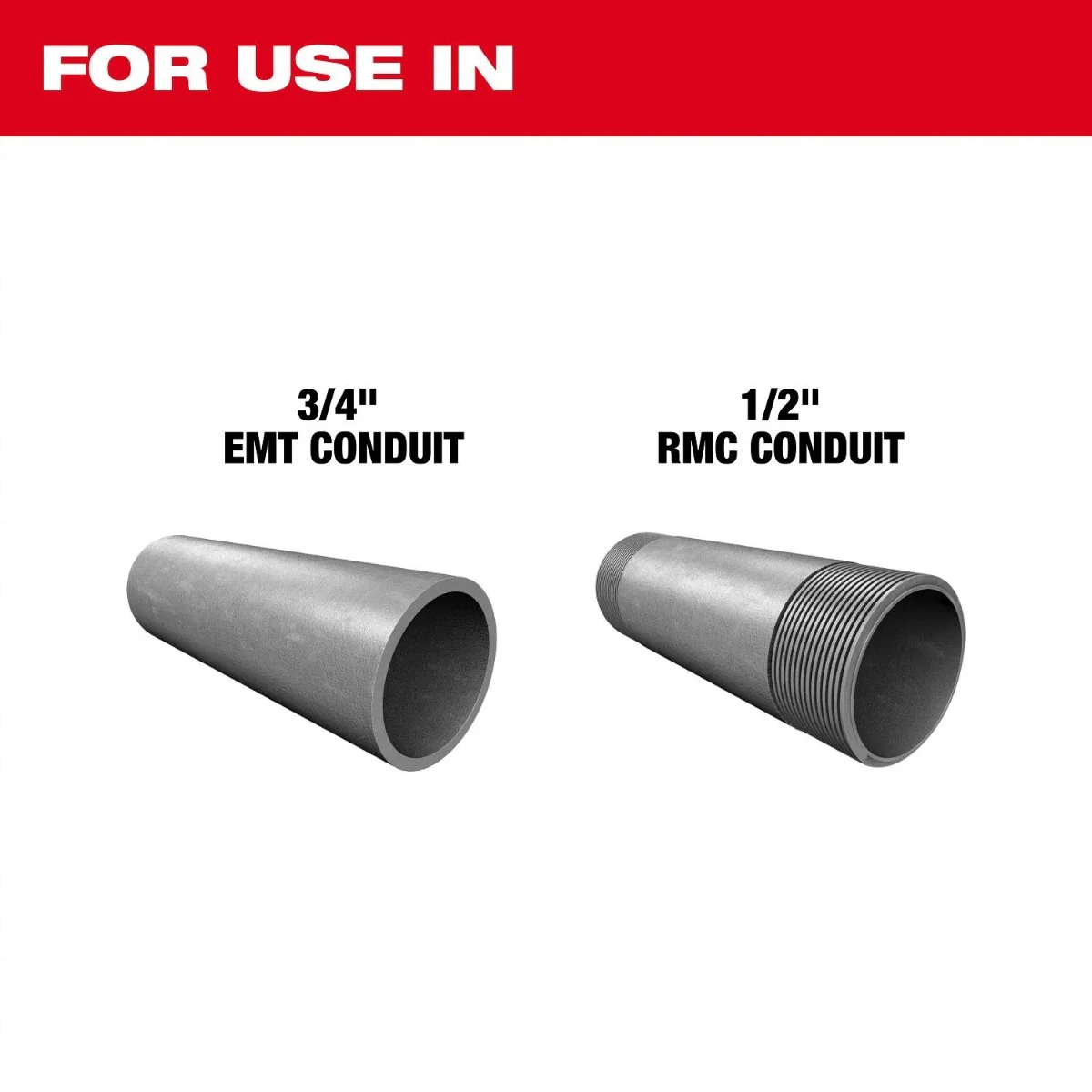 Milwaukee 49-16-0034 3/4-in. EMT / 1/2-in. RMC Conduit Bending Shoe - Image 3