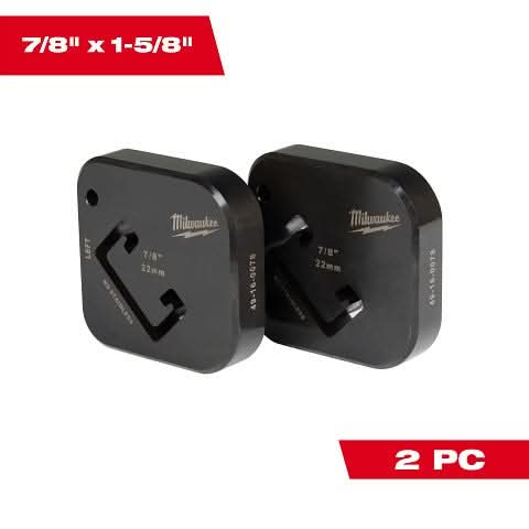 Milwaukee 49-16-0078 7/8" x 1-5/8" Single Strut Shearing Dies - Image 3