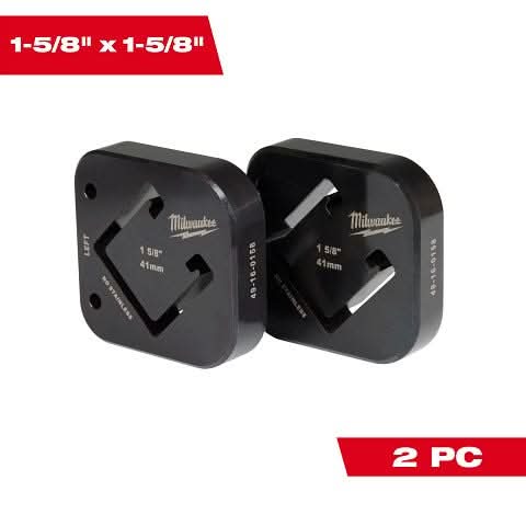 Milwaukee 49-16-0158 1-5/8" x 1-5/8" Single Strut Shearing Dies - Image 3