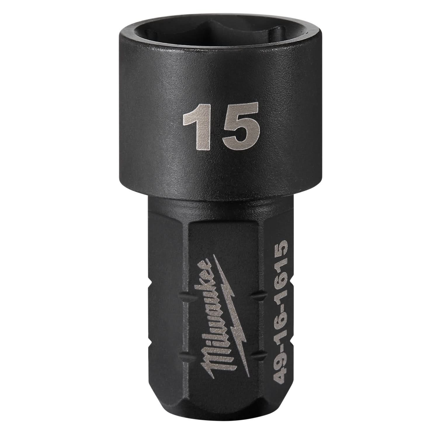Milwaukee 49-16-1615 INSIDER Box Ratchet Socket 6 Point 15mm - Image 1