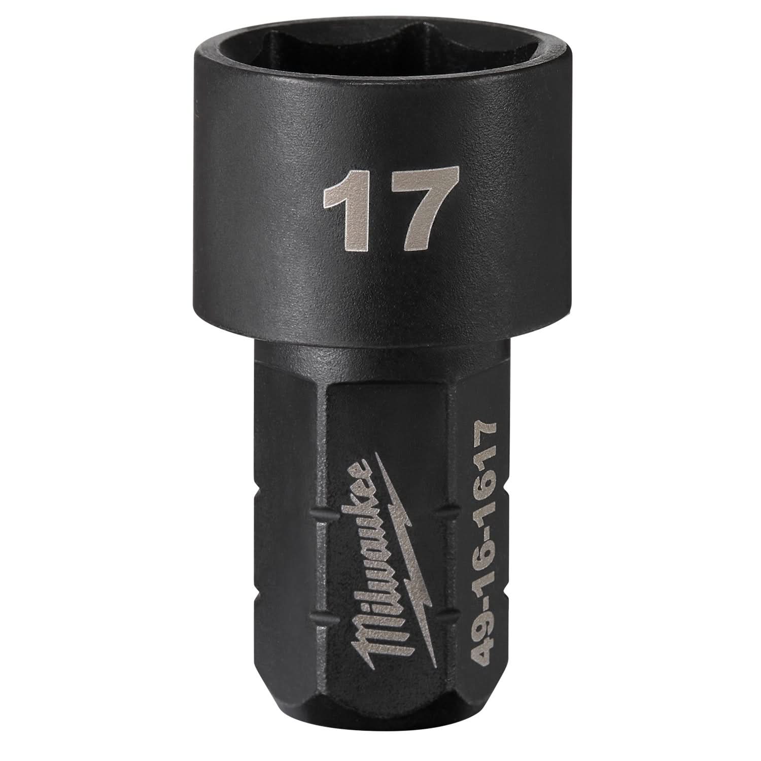 Milwaukee 49-16-1617 INSIDER Box Ratchet Socket 6 Point 17mm - Image 1