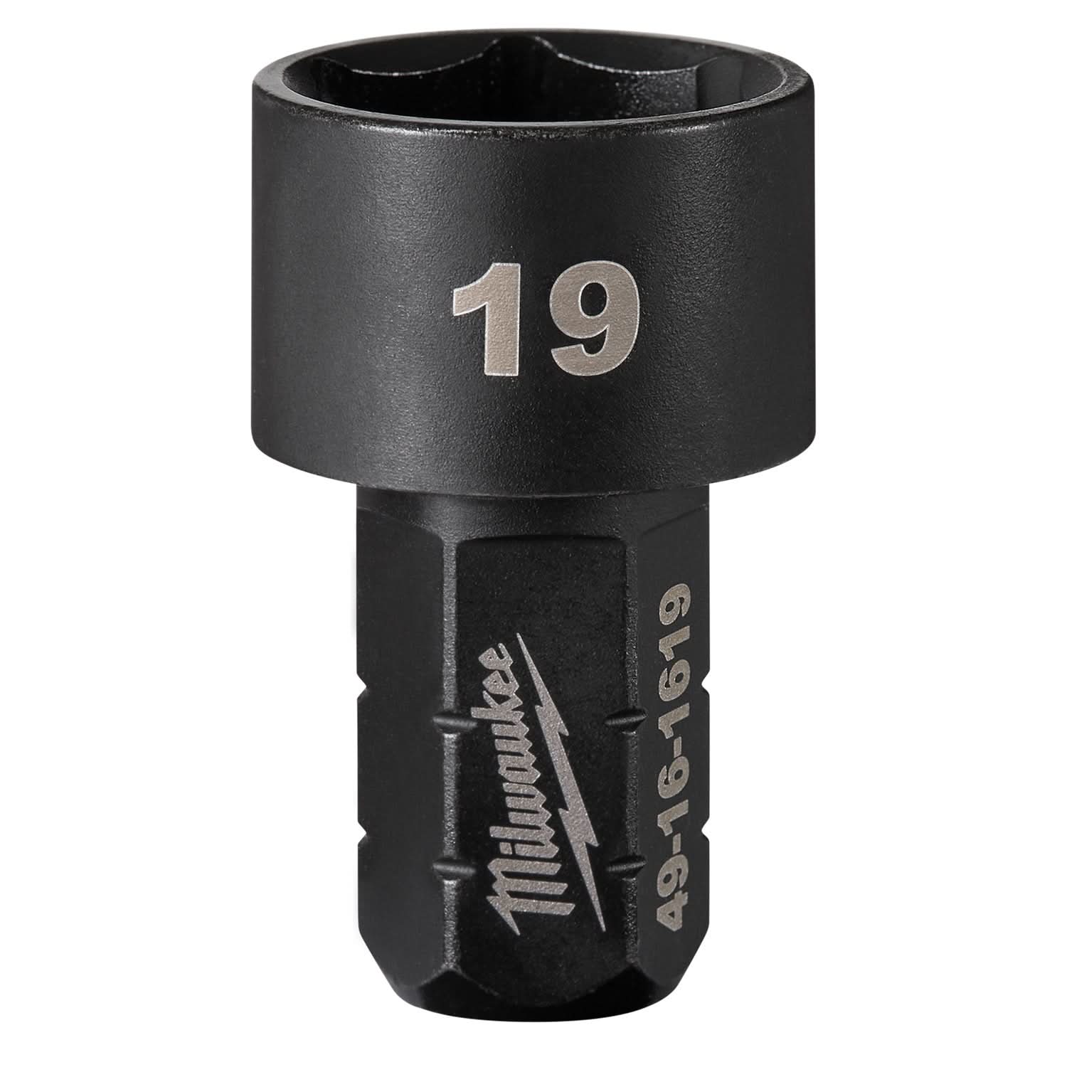 Milwaukee 49-16-1619 INSIDER Box Ratchet Socket 6 Point 19mm - Image 1