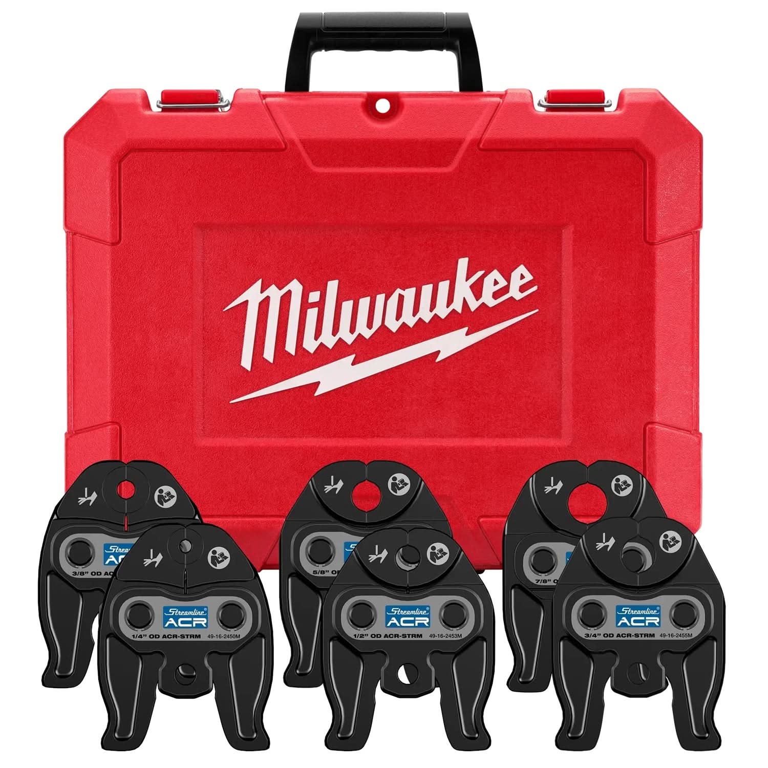 Milwaukee 49-16-2461M 1/4 in. – 7/8 in. Streamline ACR Press Jaw Kit for M12 FORCE LOGIC Press Tool