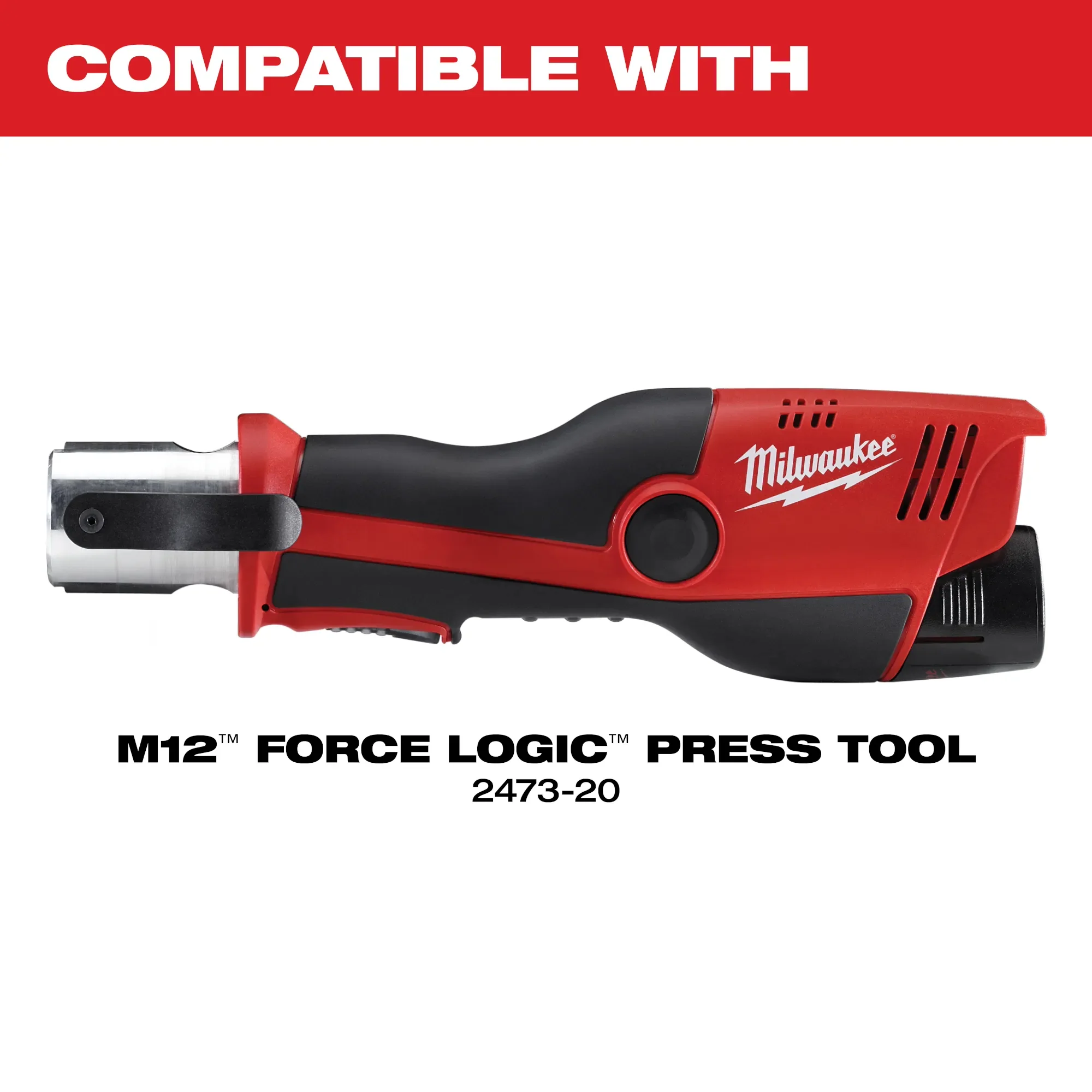 Milwaukee 49-16-2461M 1/4 in. - 7/8 in. Streamline ACR Press Jaw Kit for M12 FORCE LOGIC Press Tool - Image 3