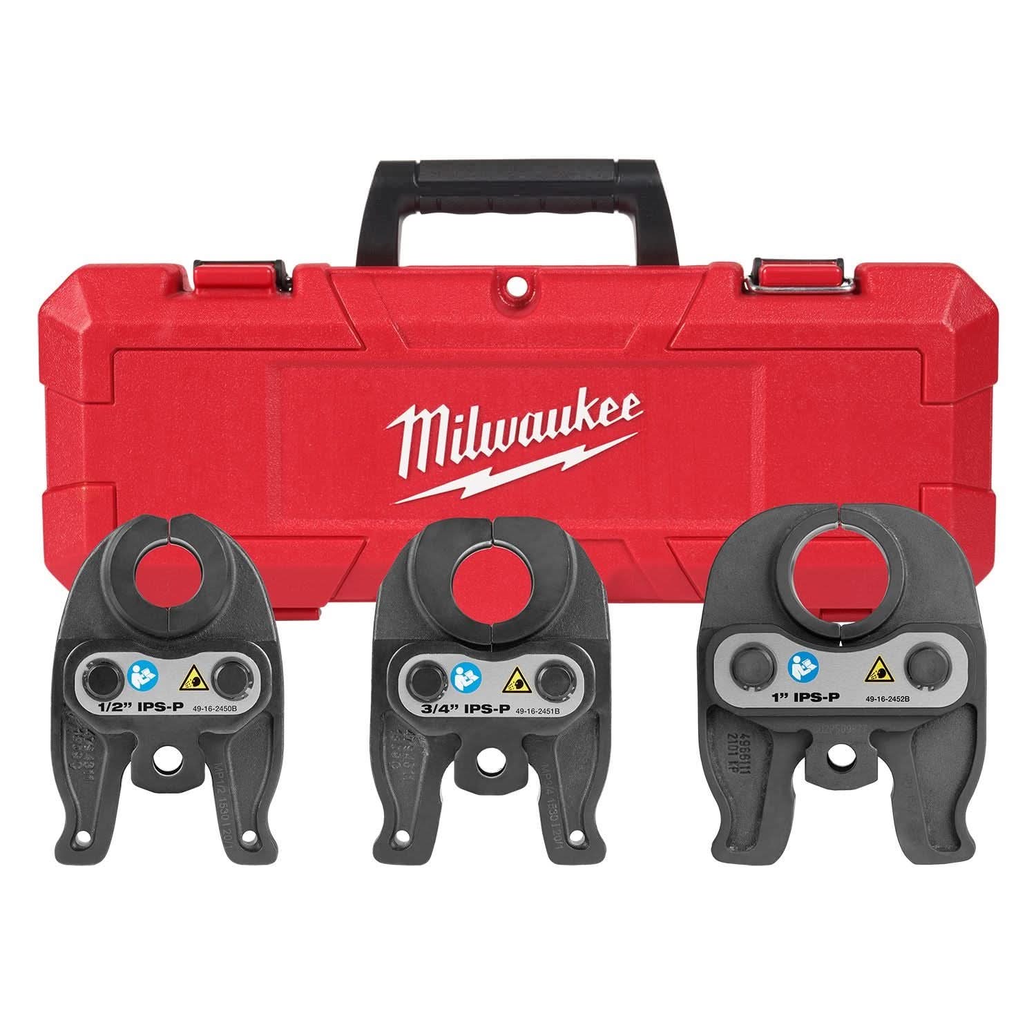 Milwaukee 49-16-2496 1/2-in-1-in IPS-P Press Jaw Kit For M12 FORCE LOGIC Press Tool