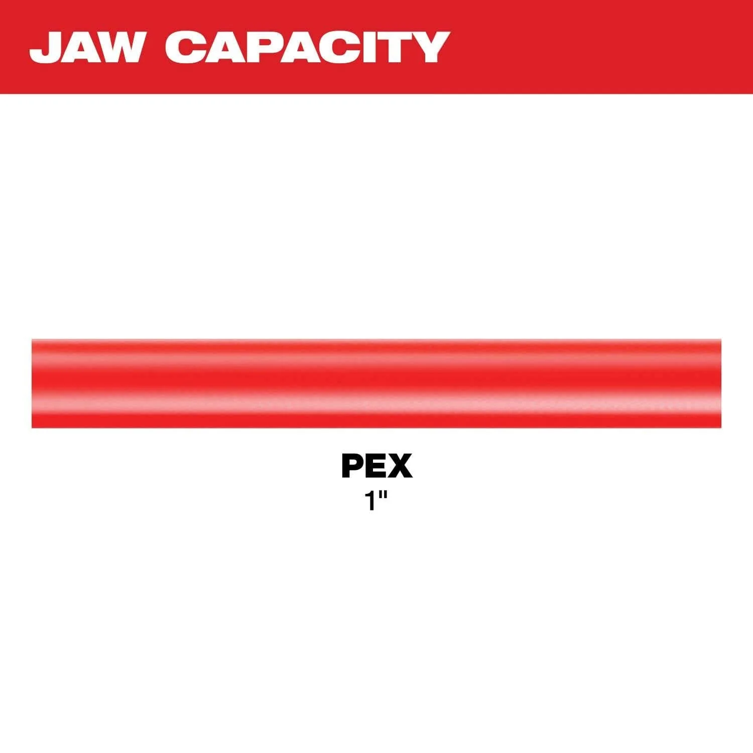 Milwaukee 49-16-2654C 1" PEX Crimp (F1807 & F2159) Jaw for M18 FORCE LOGIC Press Tools - Image 3