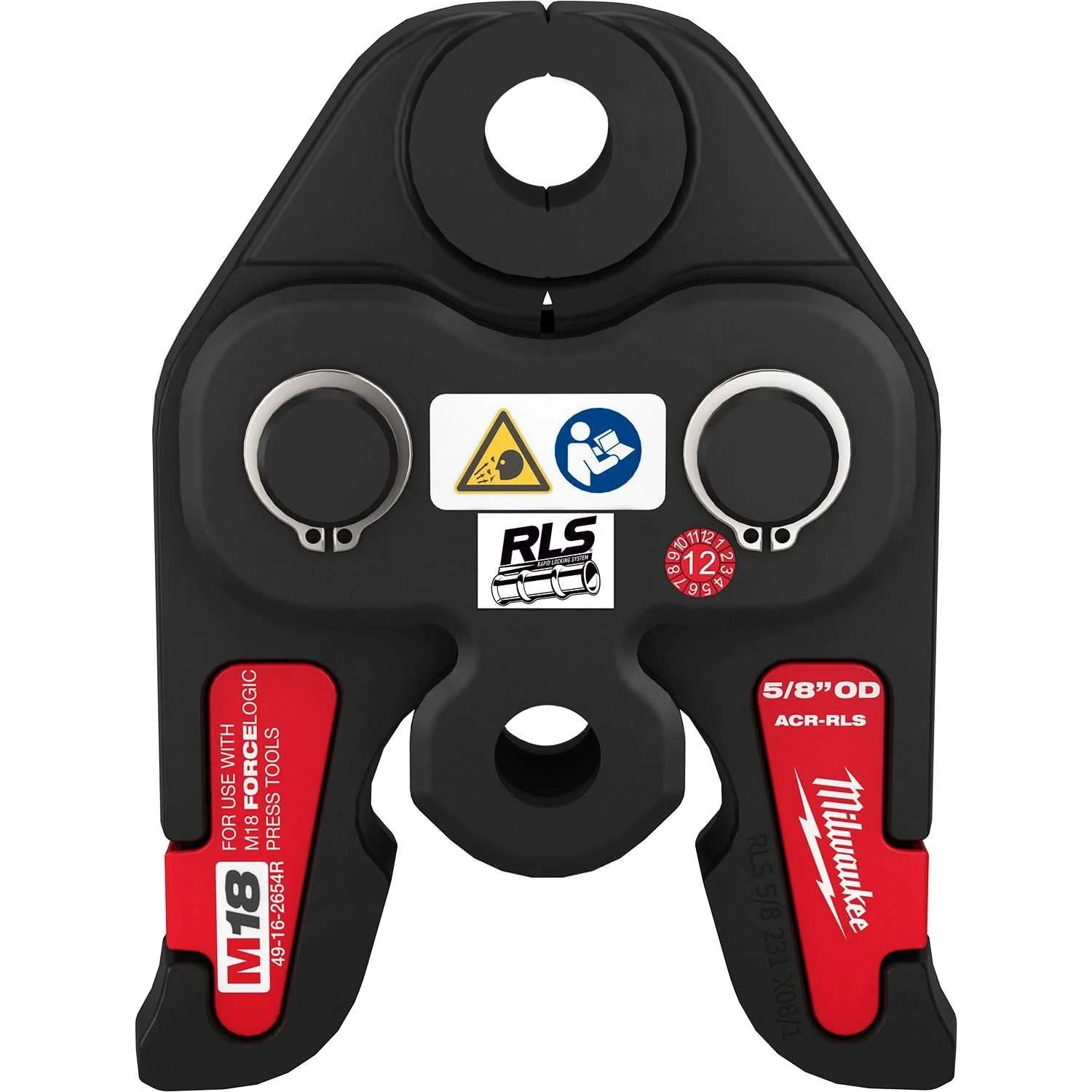 Milwaukee 49-16-2654R 5/8″ RLS ACR Press Jaw for M18 FORCE LOGIC Press Tools