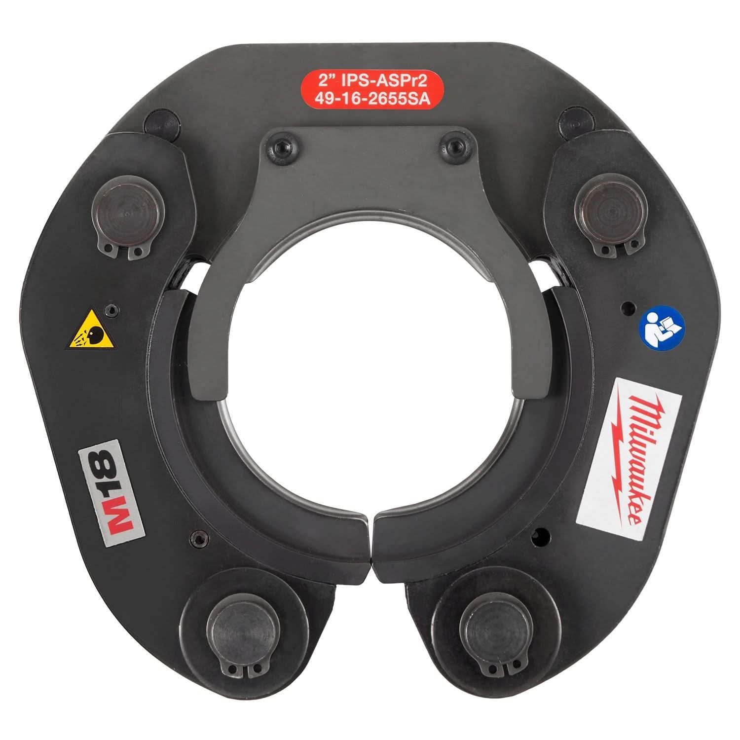 Milwaukee 49-16-2655SA 2″ IPS-ASP Press Ring for M18 FORCE LOGIC Long Throw Press Tool