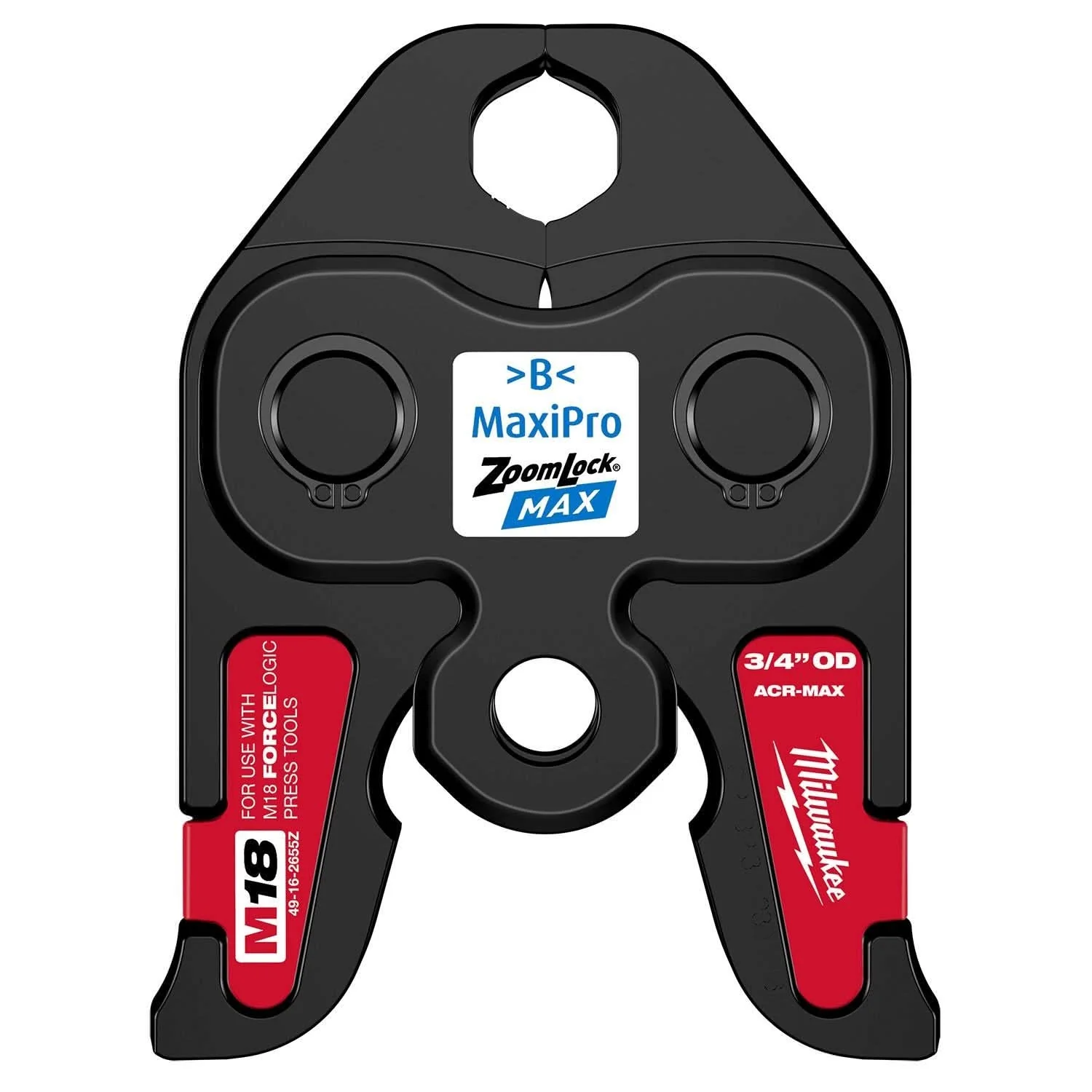 Milwaukee 49-16-2655Z 3/4″ ZoomLock MAX Press Jaw for M18 FORCE LOGIC Press Tools