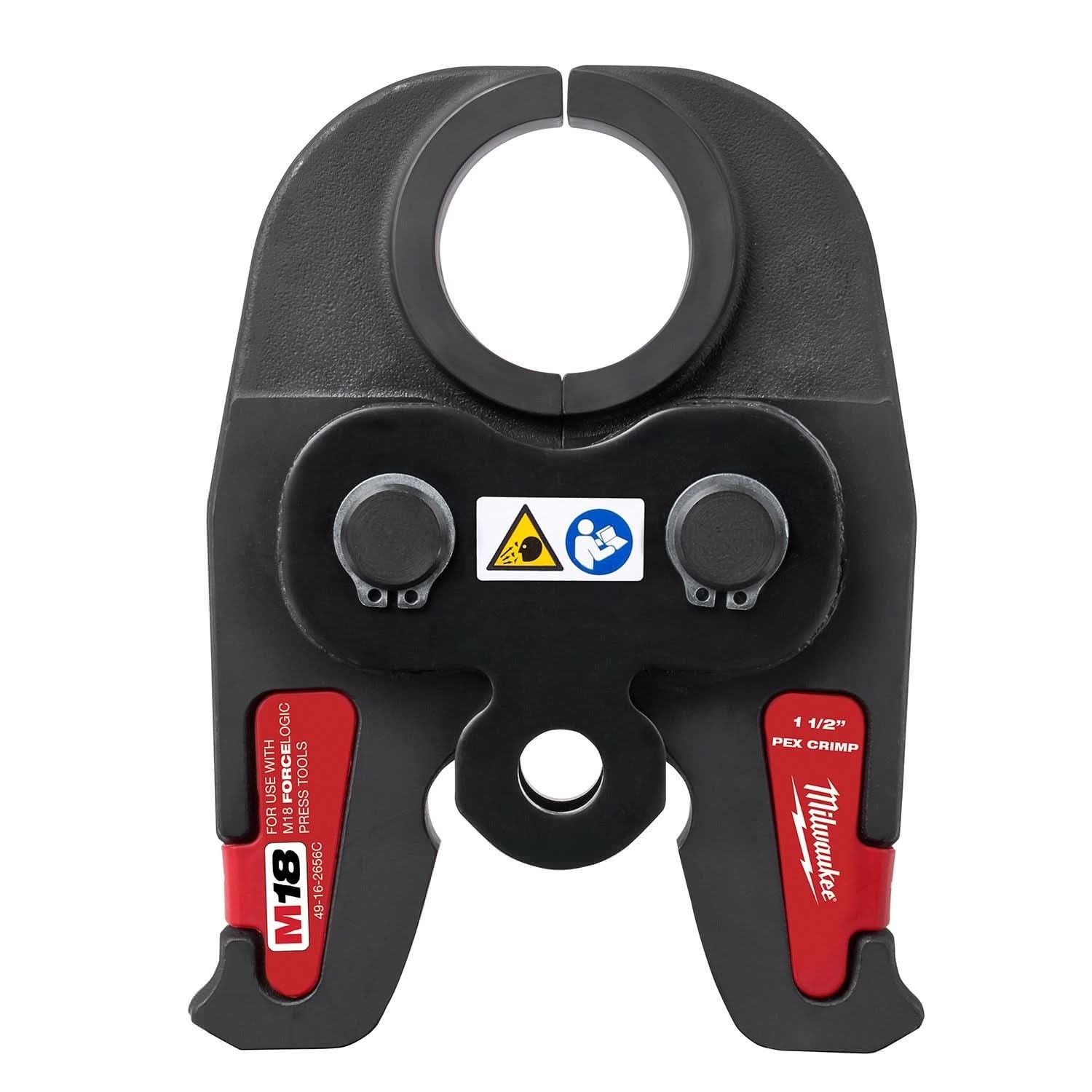 Milwaukee 49-16-2656C 1-1/2" PEX Crimp (F1807) Jaw for M18 FORCE LOGIC Press Tools - Image 1