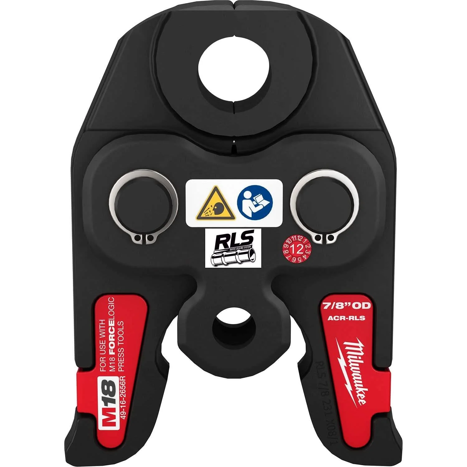 Milwaukee 49-16-2656R 7/8″ RLS ACR Press Jaw for M18 FORCE LOGIC Press Tools