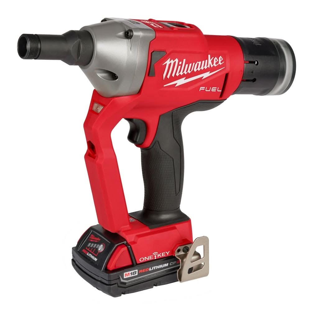 Milwaukee 49-16-2661HT M18 FUEL 1/4 Lockbolt Tool w/ ONE-KEY Hucktainer Fastener Adapter - Image 3