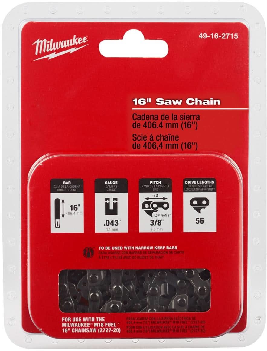 Milwaukee PROMO 49-16-2715 16″ Chainsaw Chain (PROMO)