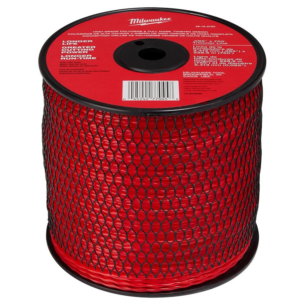 Milwaukee 49-16-2783 Milwaukee 750 Bulk Spool of .095 - Image 1